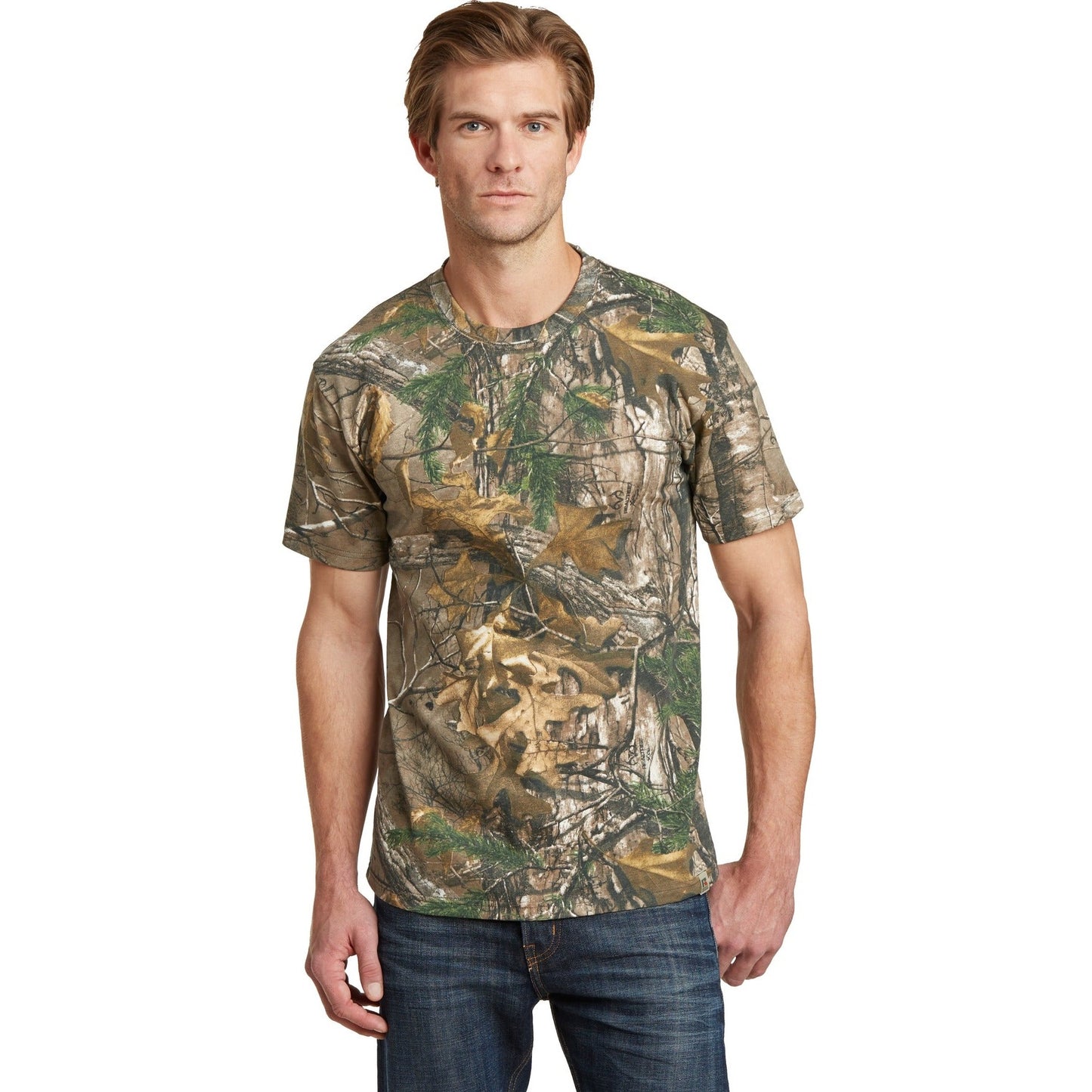 Russell Outdoors-Russell Outdoors™ - Realtree® Explorer 100% Cotton T-Shirt. NP0021R-MedTech-2