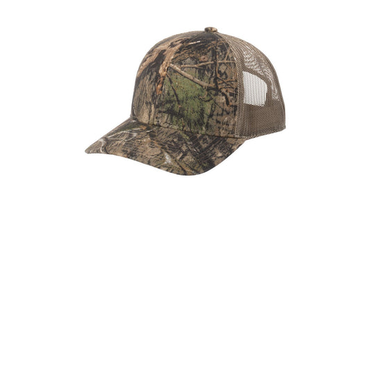 Russell Outdoors-Russell Outdoors™ Camo Snapback Trucker Cap RU900-MedTech-1