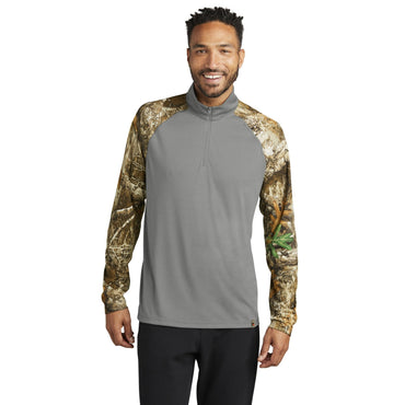 Russell Outdoors-Russell Outdoors™ Realtree® Colorblock Performance 1/4-Zip RU152-MedTech-2