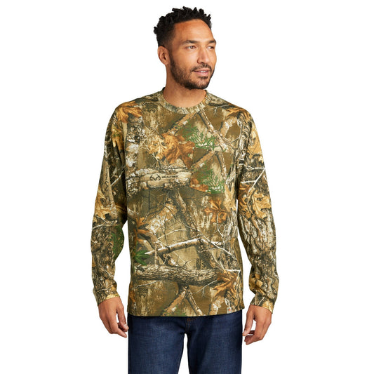 Russell Outdoors-Russell Outdoors™ Realtree® Long Sleeve Pocket Tee RU100LSP-MedTech-1