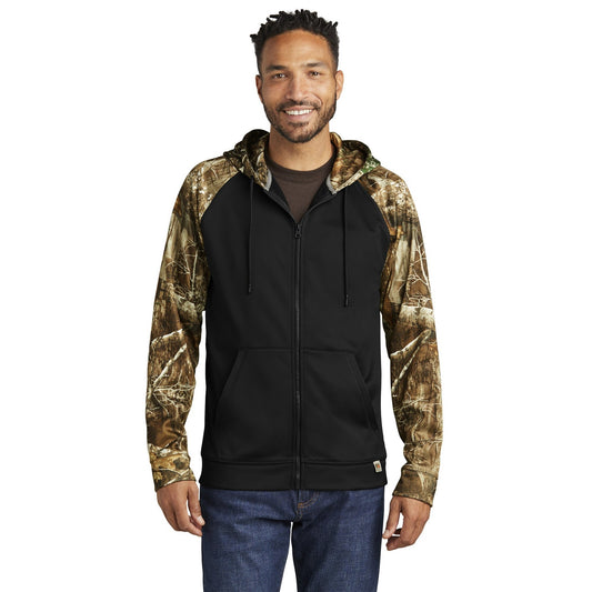 Russell Outdoors-Russell Outdoors™ Realtree® Performance Colorblock Full-Zip Hoodie RU452-MedTech-1
