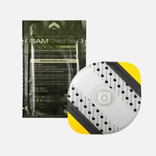 Sam Medical-SAM Chest Seal - Valved 2.0 Case of 50-MedTech-1