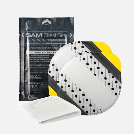 Sam Medical-SAM Chest Seal - Without Valve Case of 50-MedTech-1