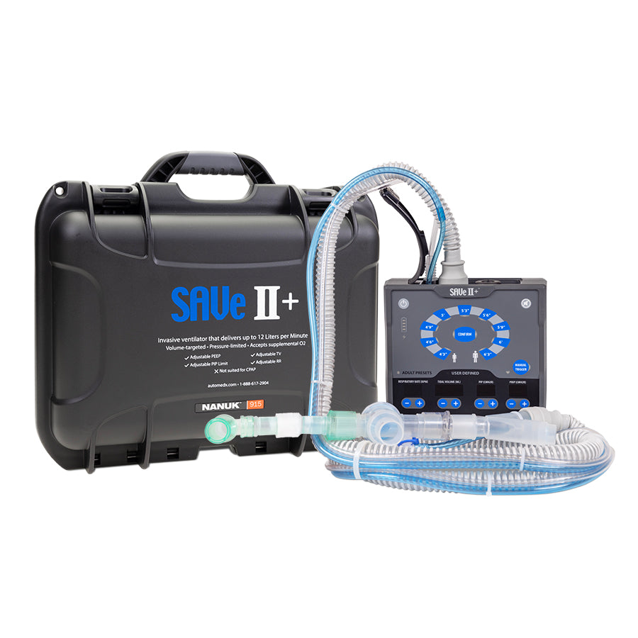 Safeguard Medical-SAVe II+ Simplified Automated Ventilator-MedTech-1