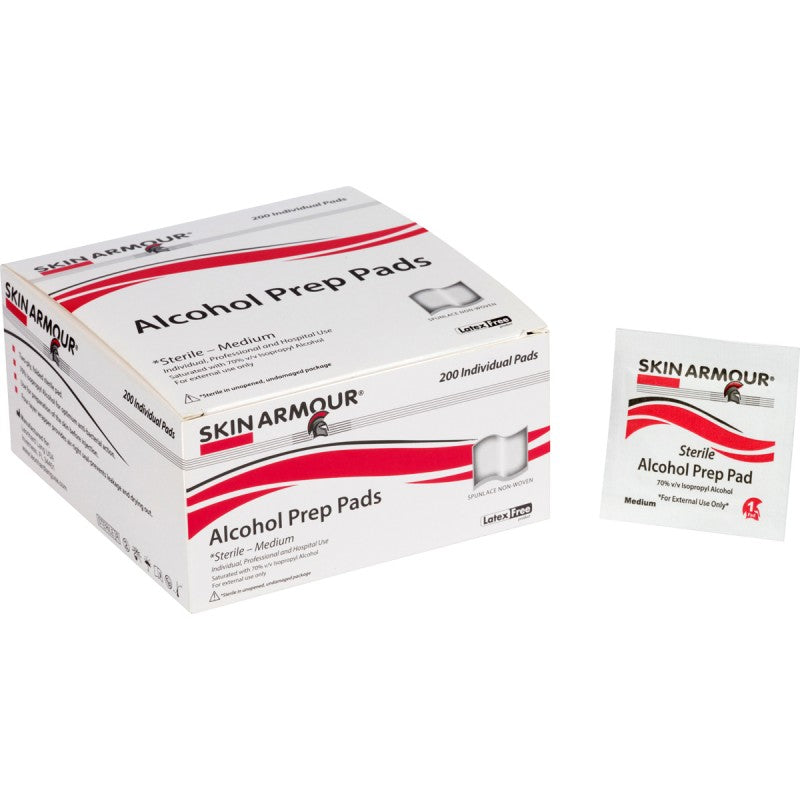 Leonard Lang USA-SKIN ARMOUR® Sterile Alcohol Prep Pads-MedTech-1