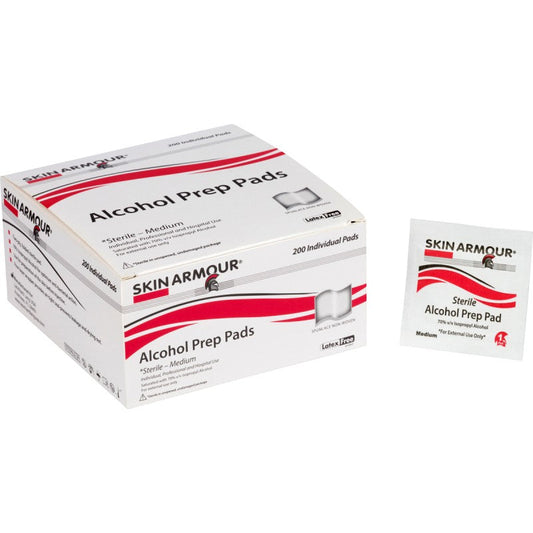 Leonard Lang USA-SKIN ARMOUR® Sterile Alcohol Prep Pads-MedTech-1