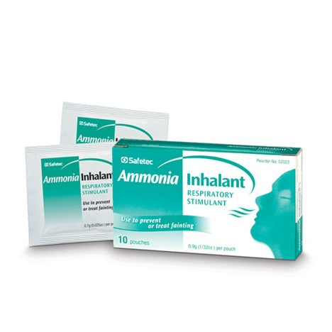 Safetec Of America-Safetec Ammonia Towelette, 10/Box-MedTech-1