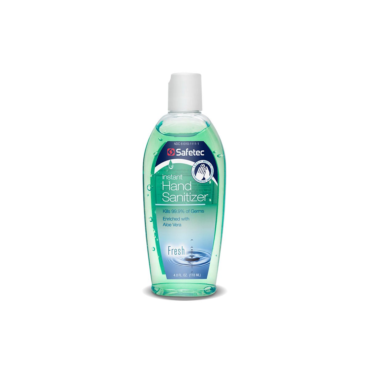 Safetec Of America-Safetech Hand Sanitizer, 4 oz.-MedTech-1