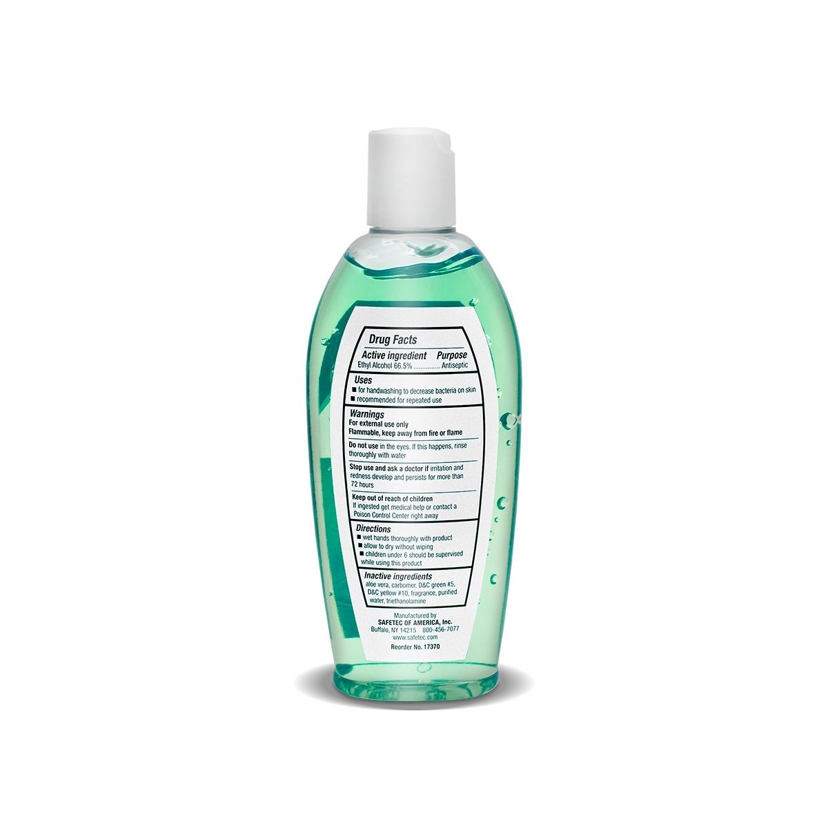 Safetec Of America-Safetech Hand Sanitizer, 4 oz.-MedTech-2