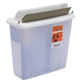 Kendall-SharpSafety In Room Sharps Container, 5qt-MedTech-1