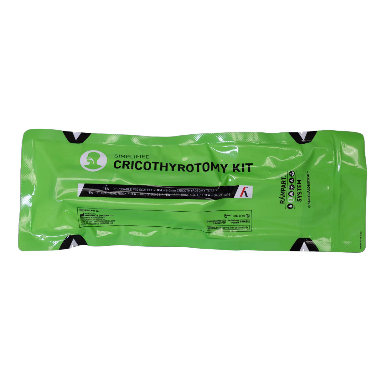 Safeguard Medical- Simplified Cric Kit pack of 10-Medtech- 2