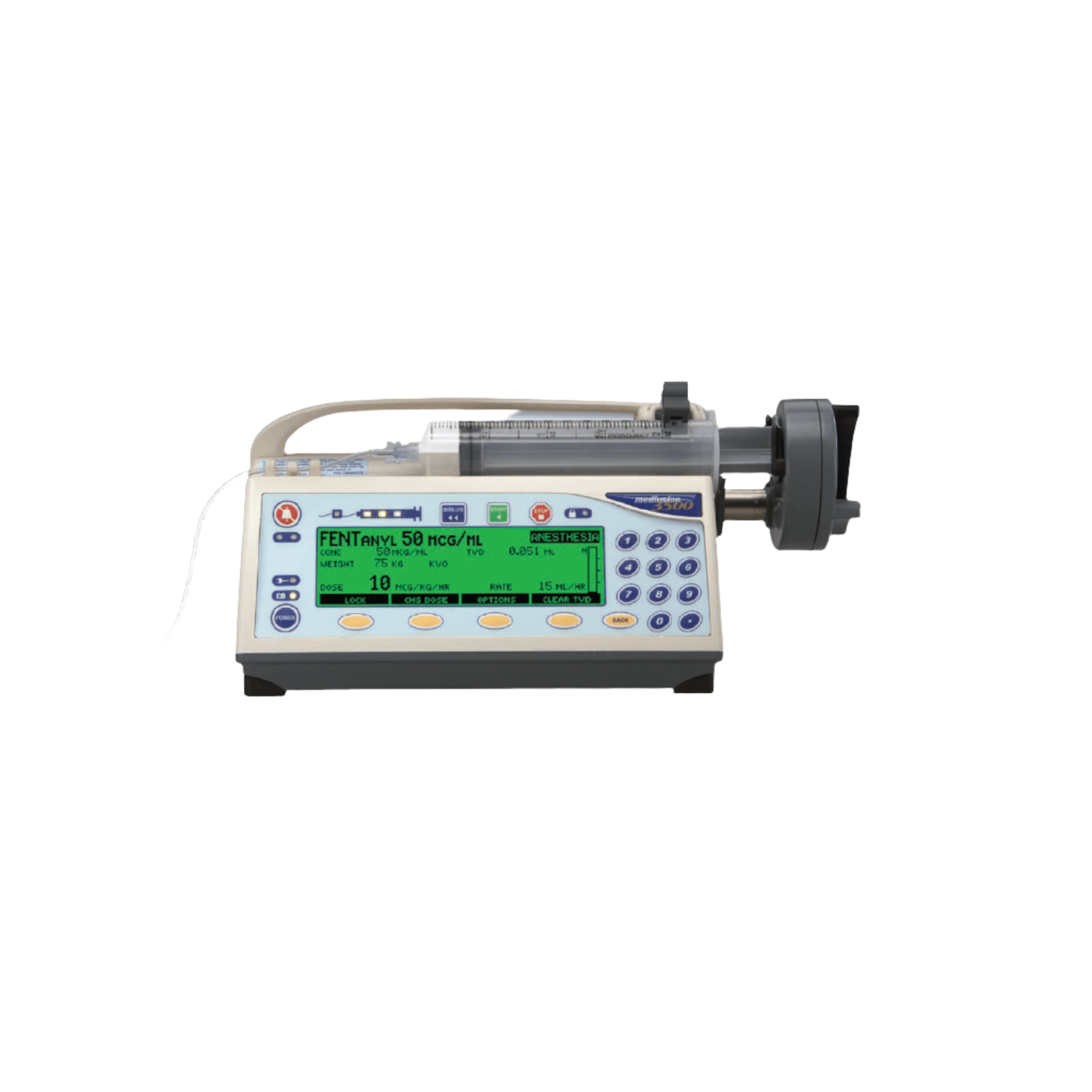 Smiths Medical-Smiths Medical Medex Medfusion® 3500 Syringe Pump, Recertified-MedTech-1