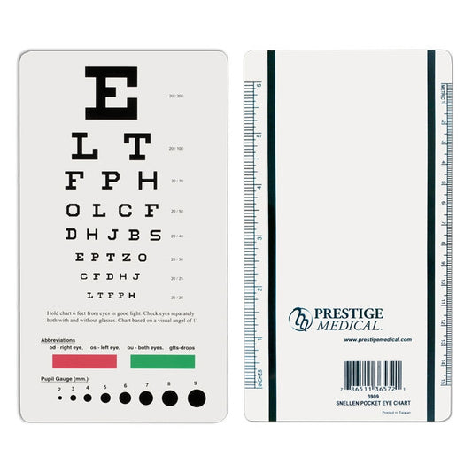 Prestige Medical-Snellen Pocket Eye Chart-MedTech-1
