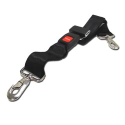 Dick Medical Supply-Speed Clip 7ft Backboard Strap Black-MedTech-1