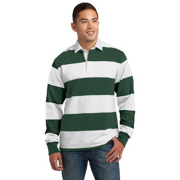Sport-Tek-Sport-Tek® Classic Long Sleeve Rugby Polo. ST301-MedTech-2