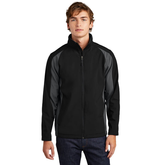 Sport-Tek-Sport-Tek® Colorblock Soft Shell Jacket. ST970-MedTech-1
