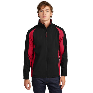 Sport-Tek-Sport-Tek® Colorblock Soft Shell Jacket. ST970-MedTech-2
