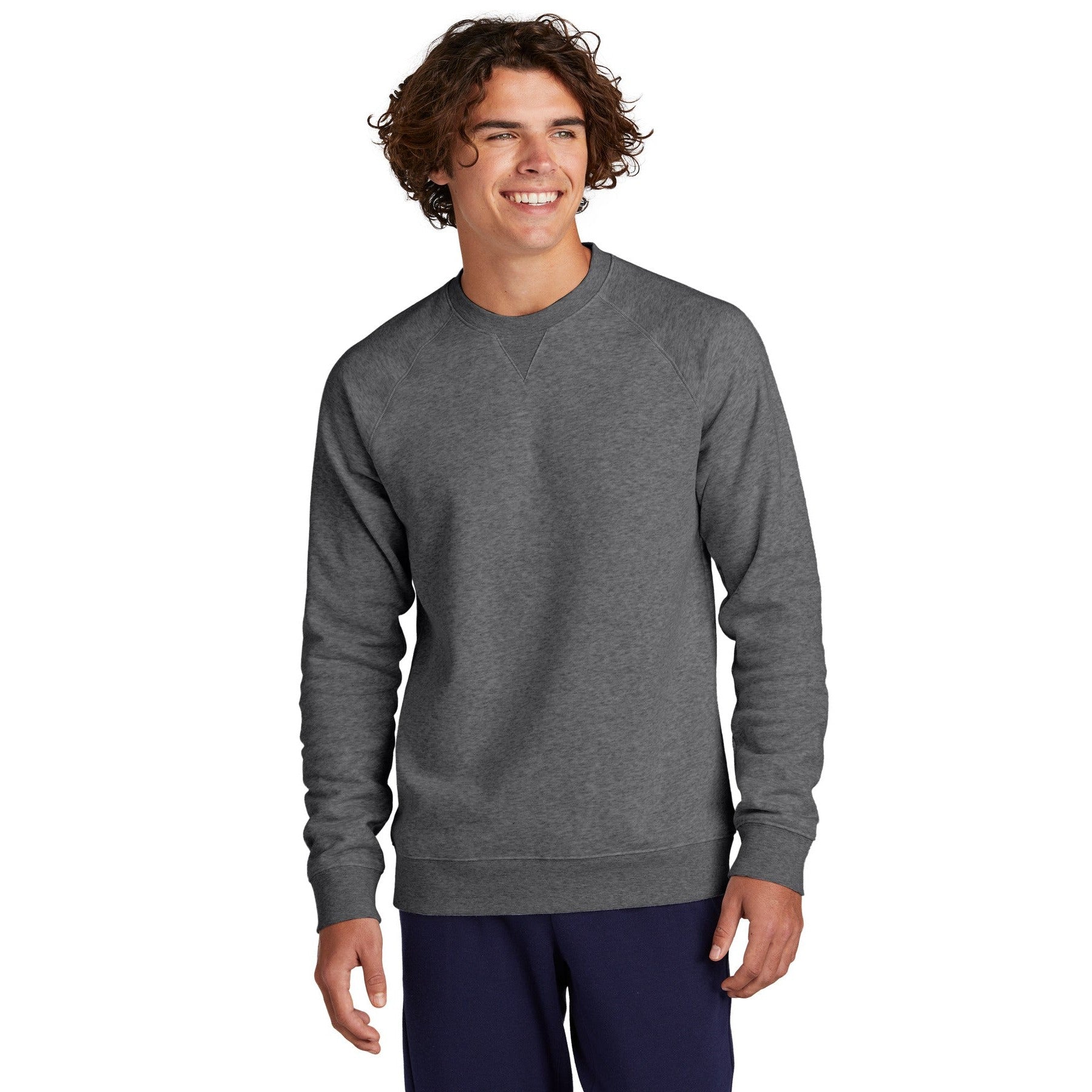 Sport-Tek-Sport-Tek® Drive Fleece Crewneck STF203-MedTech-3