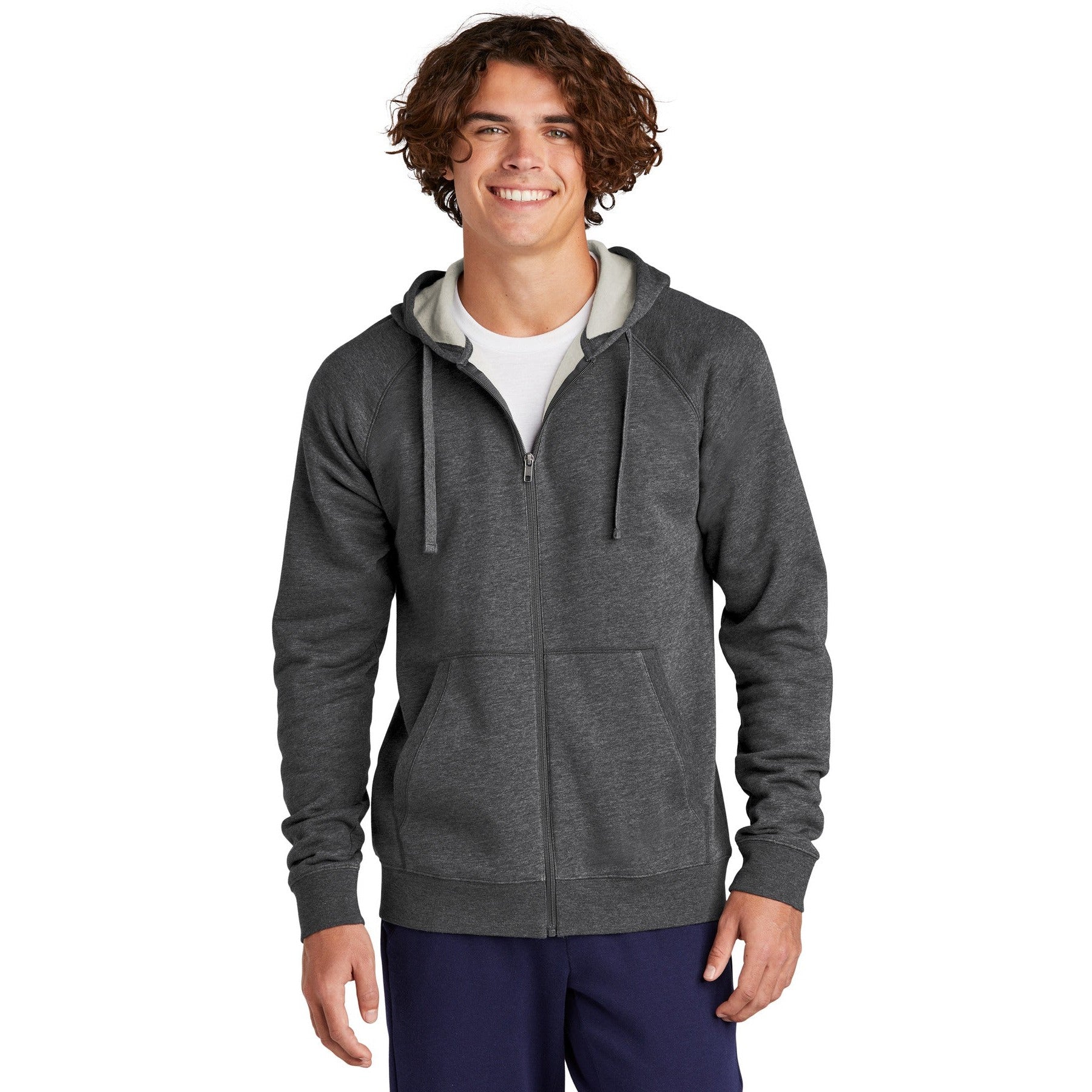 Sport-Tek-Sport-Tek® Drive Fleece Hooded Full-Zip STF201-MedTech-2