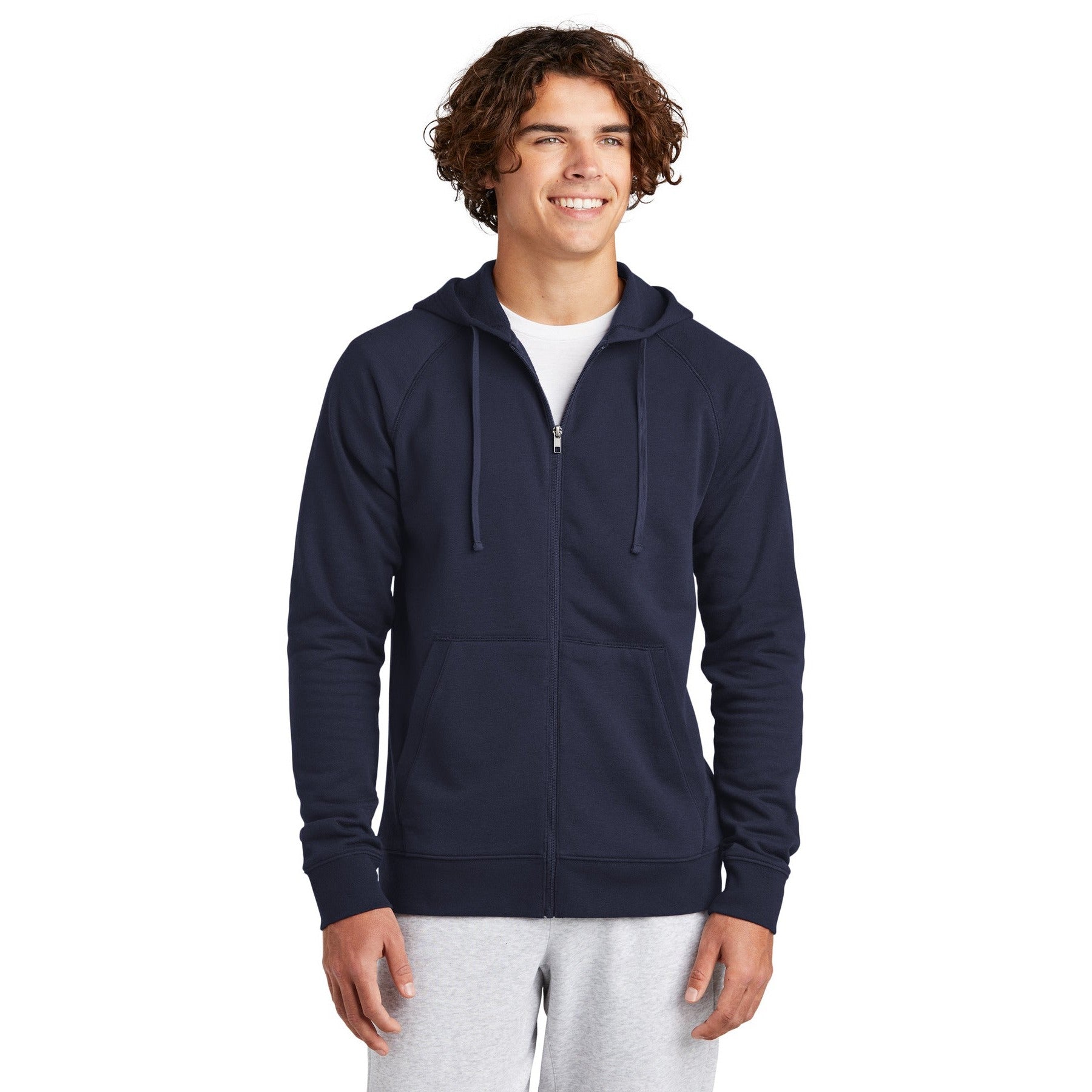 Sport-Tek-Sport-Tek® Drive Fleece Hooded Full-Zip STF201-MedTech-3
