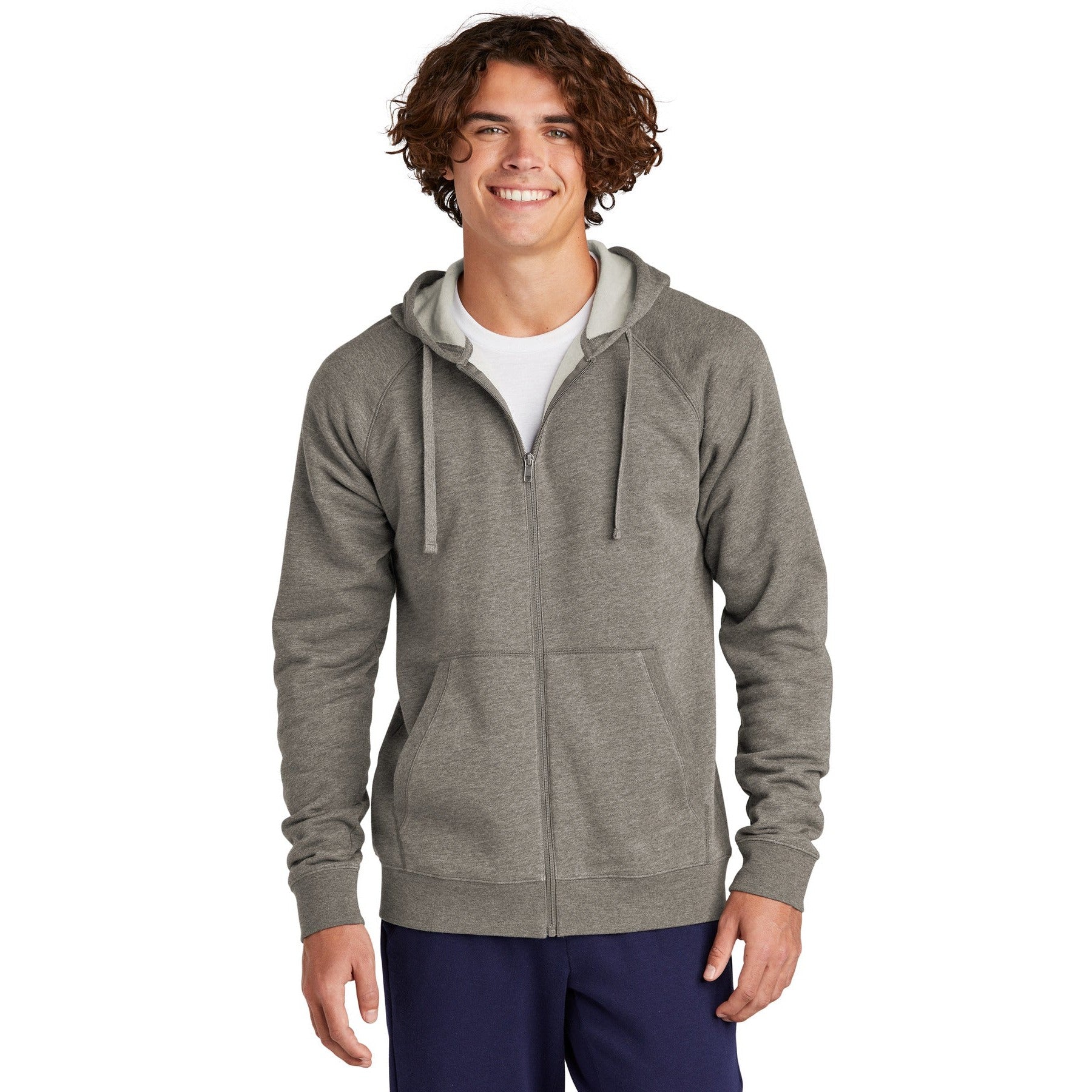 Sport-Tek-Sport-Tek® Drive Fleece Hooded Full-Zip STF201-MedTech-4