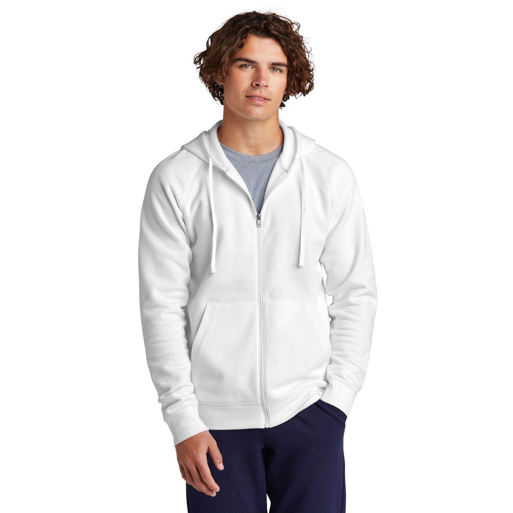 Sport-Tek-Sport-Tek® Drive Fleece Hooded Full-Zip STF201-MedTech-5