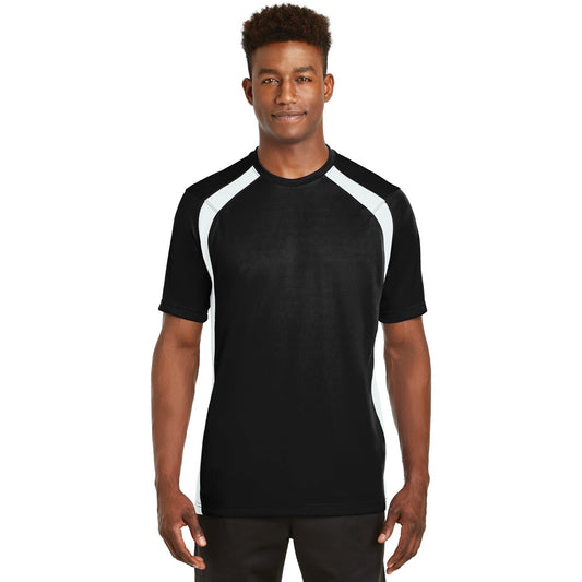 Sport-Tek-Sport-Tek® Dry Zone® Colorblock Crew. T478-MedTech-1