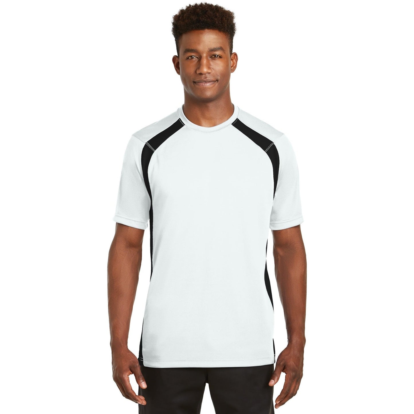 Sport-Tek-Sport-Tek® Dry Zone® Colorblock Crew. T478-MedTech-6