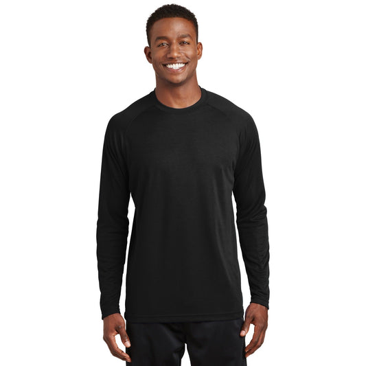 Sport-Tek-Sport-Tek® Dry Zone® Long Sleeve Raglan T-Shirt. T473LS-MedTech-1