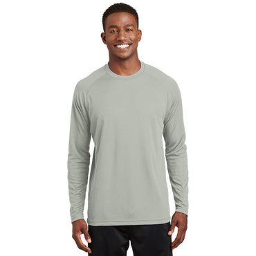 Sport-Tek-Sport-Tek® Dry Zone® Long Sleeve Raglan T-Shirt. T473LS-MedTech-2