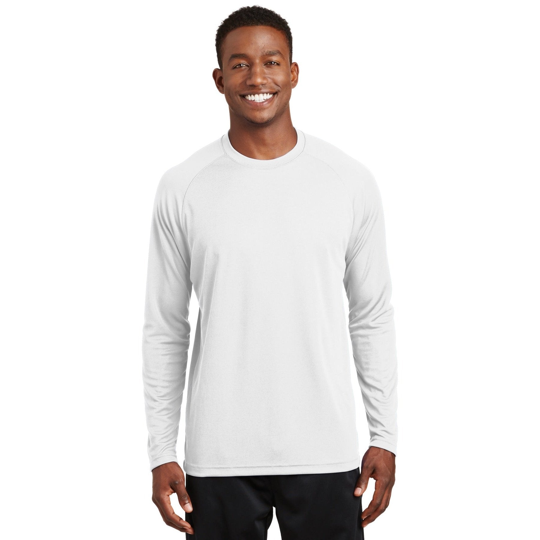 Sport-Tek-Sport-Tek® Dry Zone® Long Sleeve Raglan T-Shirt. T473LS-MedTech-5