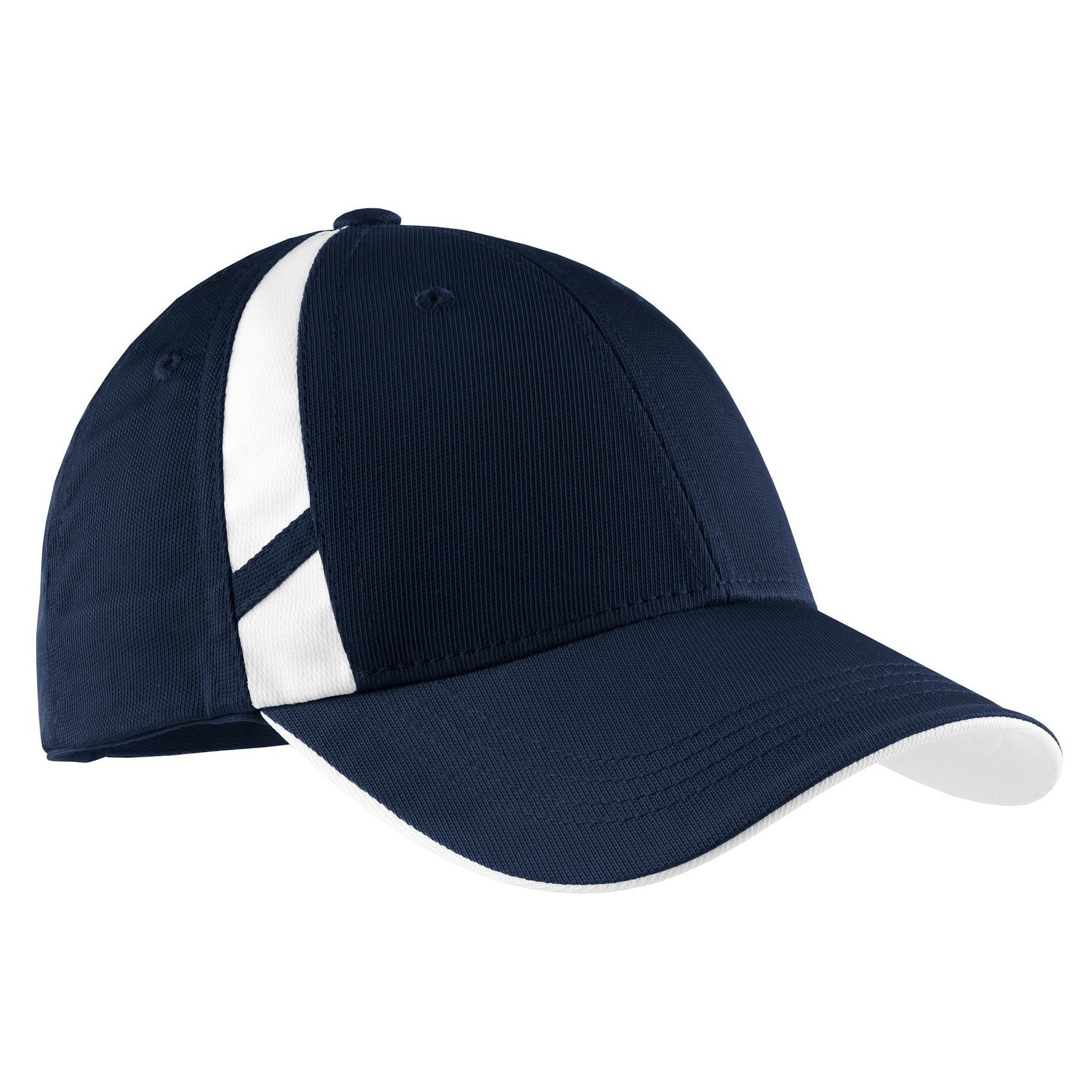 Sport-Tek-Sport-Tek® Dry Zone® Mesh Inset Cap. STC12-MedTech-5