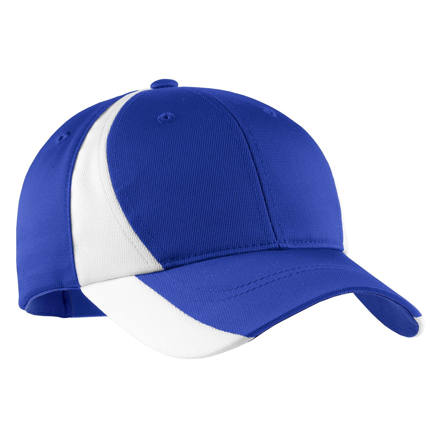 Sport-Tek-Sport-Tek® Dry Zone® Nylon Colorblock Cap. STC11-MedTech-6