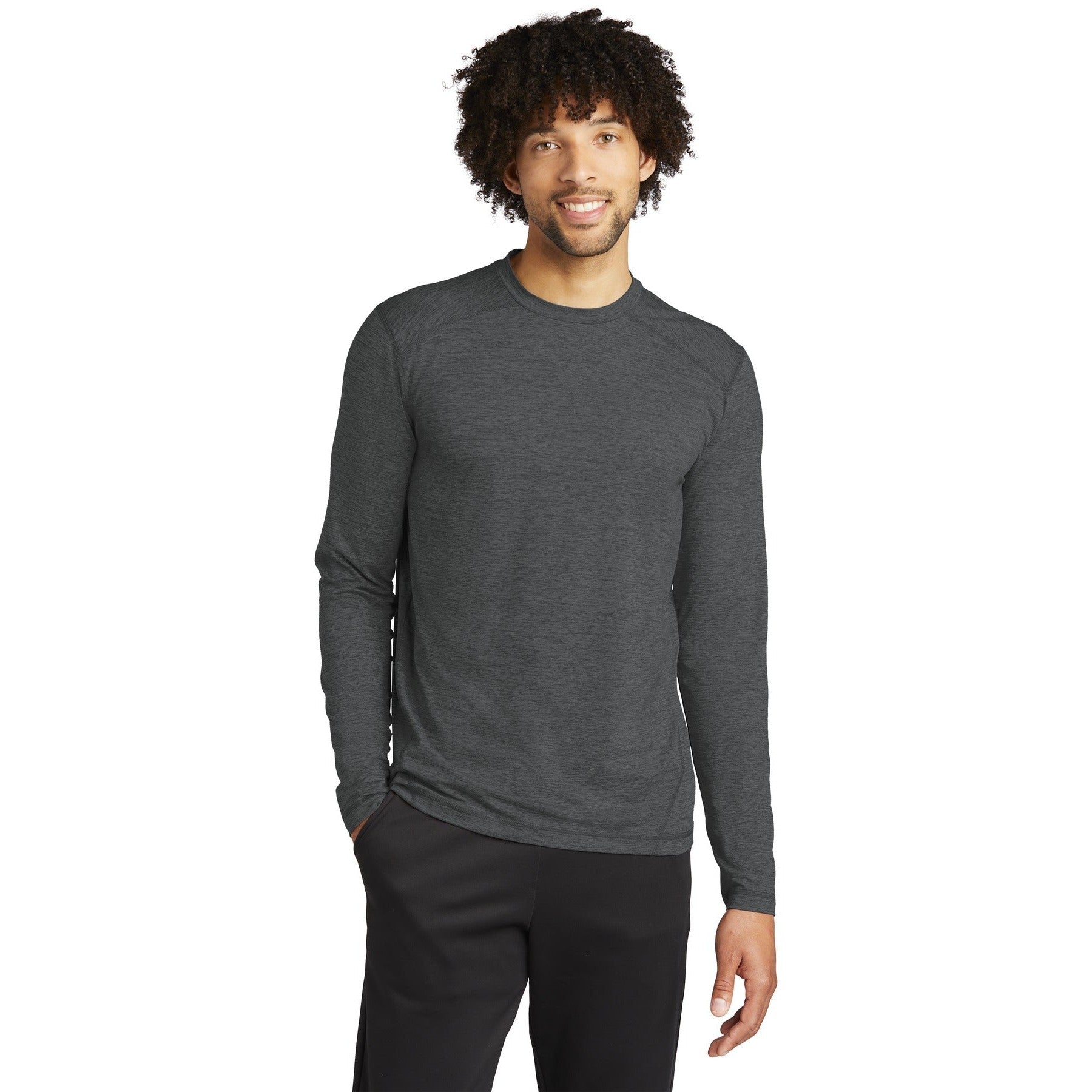Sport-Tek-Sport-Tek ® Exchange 1.5 Long Sleeve Crew. ST710-MedTech-2