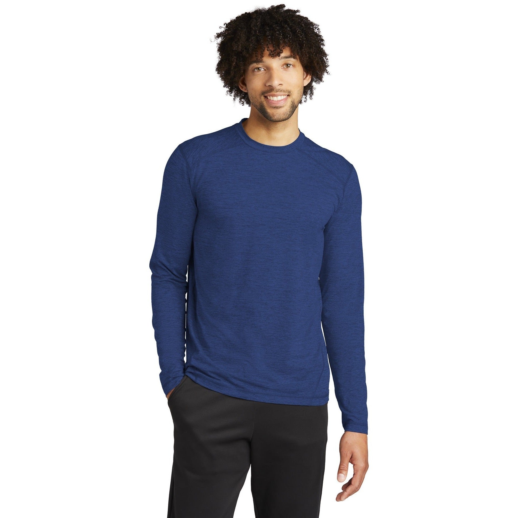 Sport-Tek-Sport-Tek ® Exchange 1.5 Long Sleeve Crew. ST710-MedTech-4