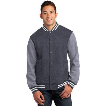 Sport-Tek-Sport-Tek® Fleece Letterman Jacket. ST270-MedTech-2
