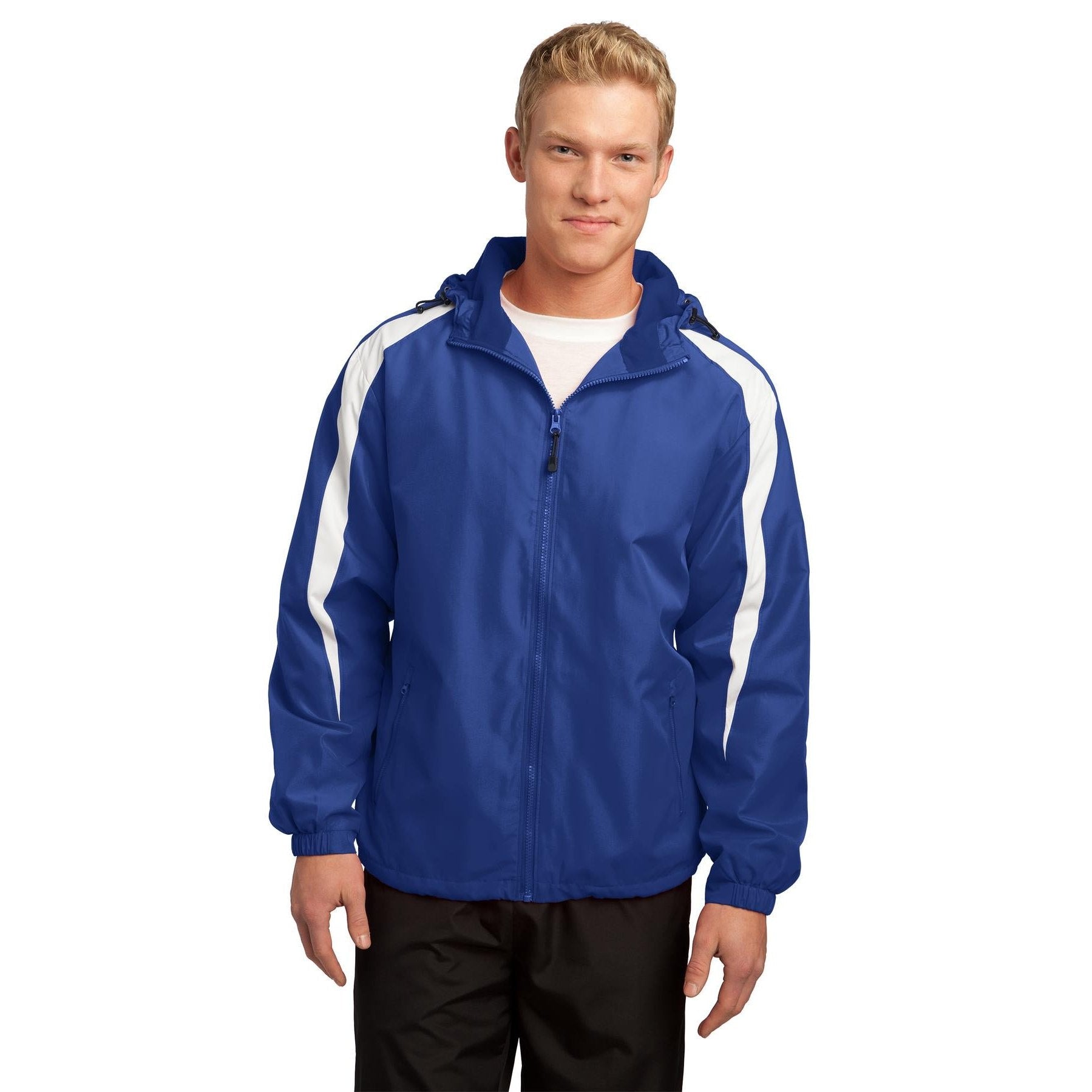 Sport-Tek-Sport-Tek® Fleece-Lined Colorblock Jacket. JST81-MedTech-3