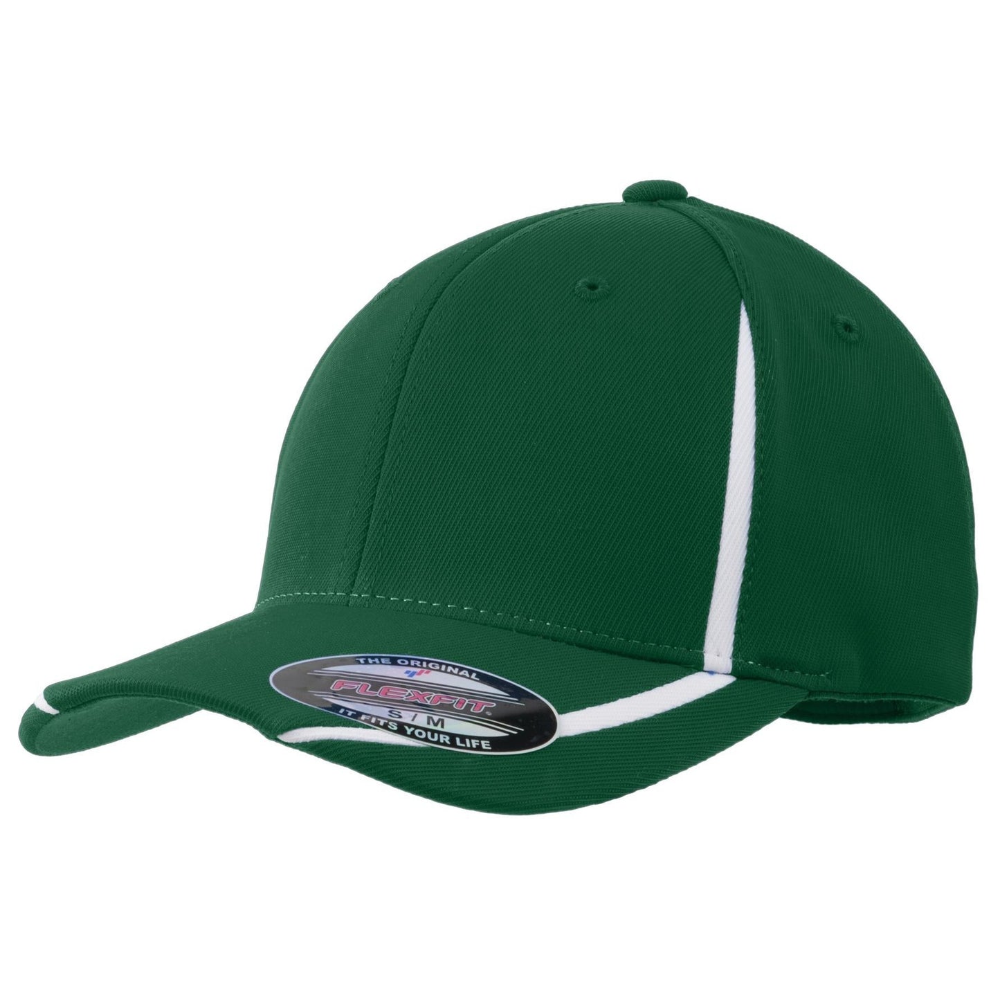 Sport-Tek-Sport-Tek® Flexfit® Performance Colorblock Cap. STC16-MedTech-4