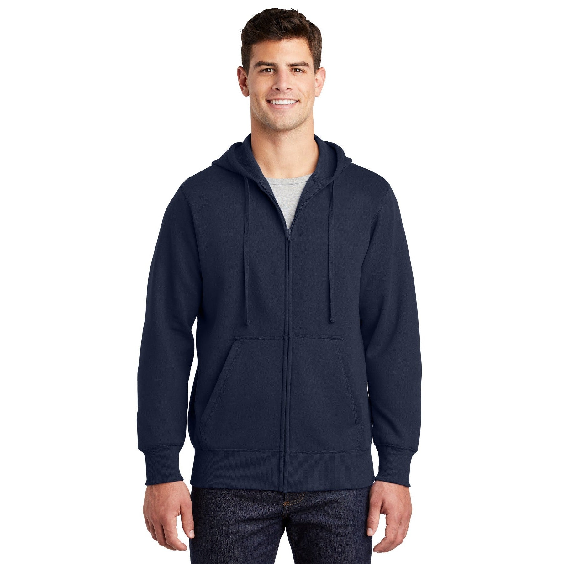 Sport-Tek-Sport-Tek® Full-Zip Hooded Sweatshirt. ST258-MedTech-3