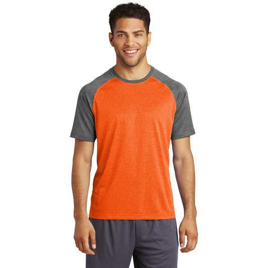 Sport-Tek-Sport-Tek ® Heather-On-Heather Contender ™ Tee. ST362-MedTech-1