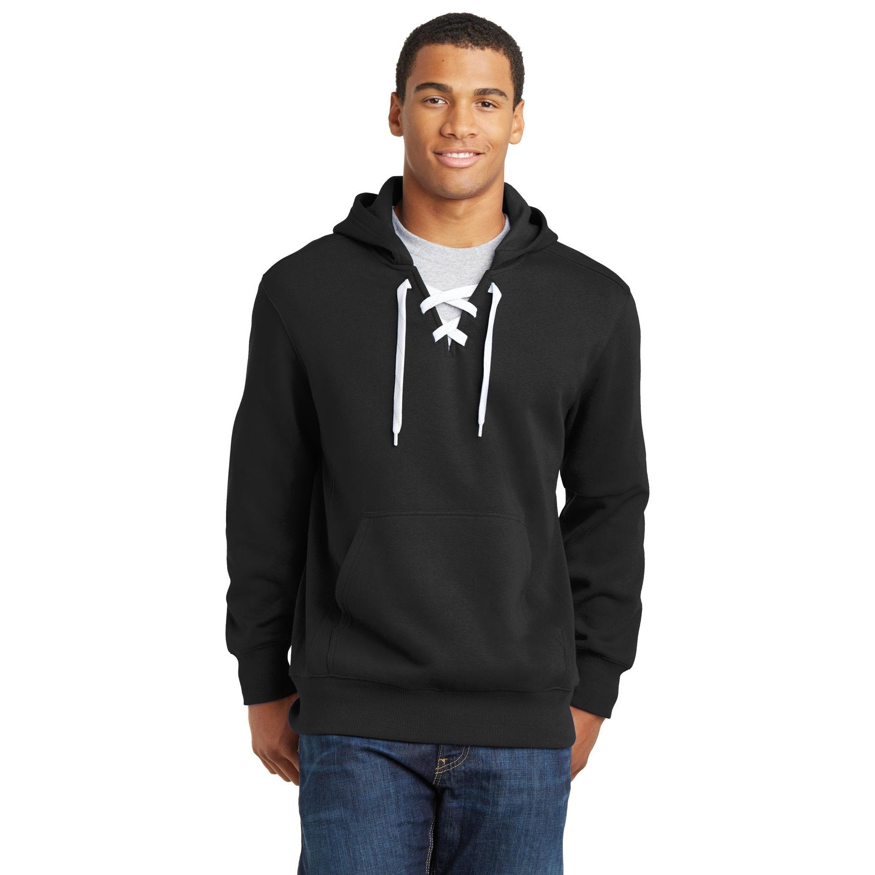 Sport-Tek-Sport-Tek® Lace Up Pullover Hooded Sweatshirt. ST271-MedTech-2
