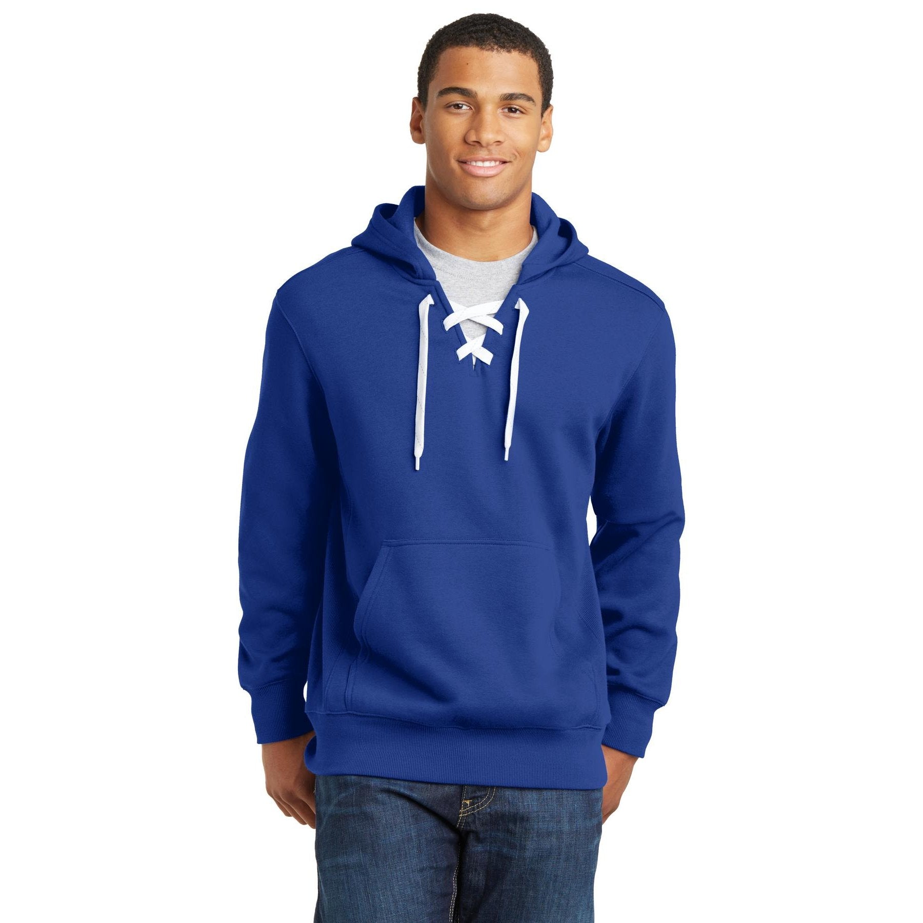 Sport-Tek-Sport-Tek® Lace Up Pullover Hooded Sweatshirt. ST271-MedTech-6