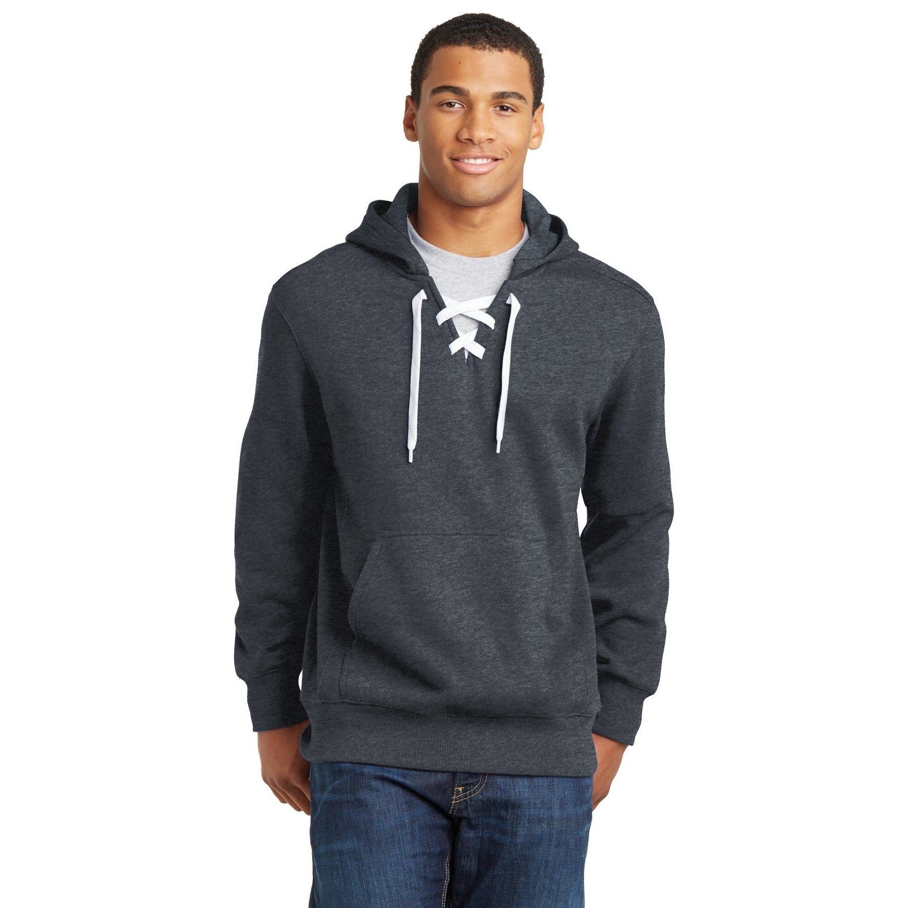 Sport-Tek-Sport-Tek® Lace Up Pullover Hooded Sweatshirt. ST271-MedTech-4