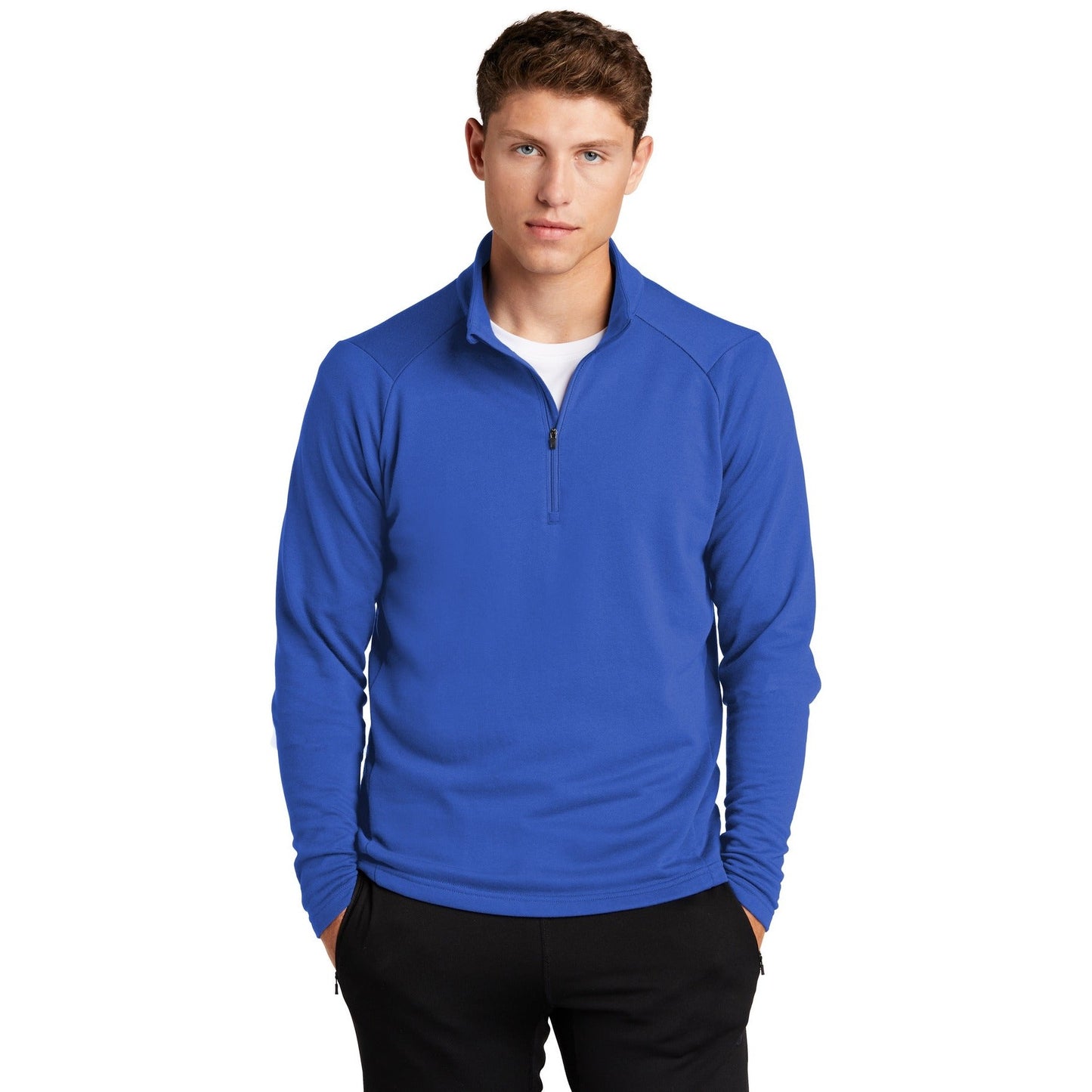 Sport-Tek-Sport-Tek ® Lightweight French Terry 1/4-Zip Pullover. ST273-MedTech-5
