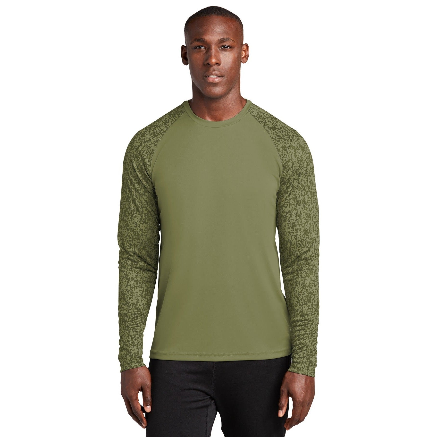 Sport-Tek-Sport-Tek ® Long Sleeve Digi Camo Tee. ST460LS-MedTech-3