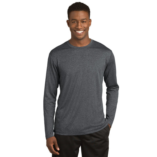 Sport-Tek-Sport-Tek® Long Sleeve Heather Contender™ Tee. ST360LS-MedTech-1