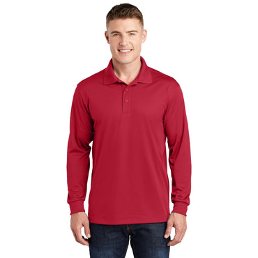 Sport-Tek-Sport-Tek® Long Sleeve Micropique Sport-Wick® Polo. ST657-MedTech-2
