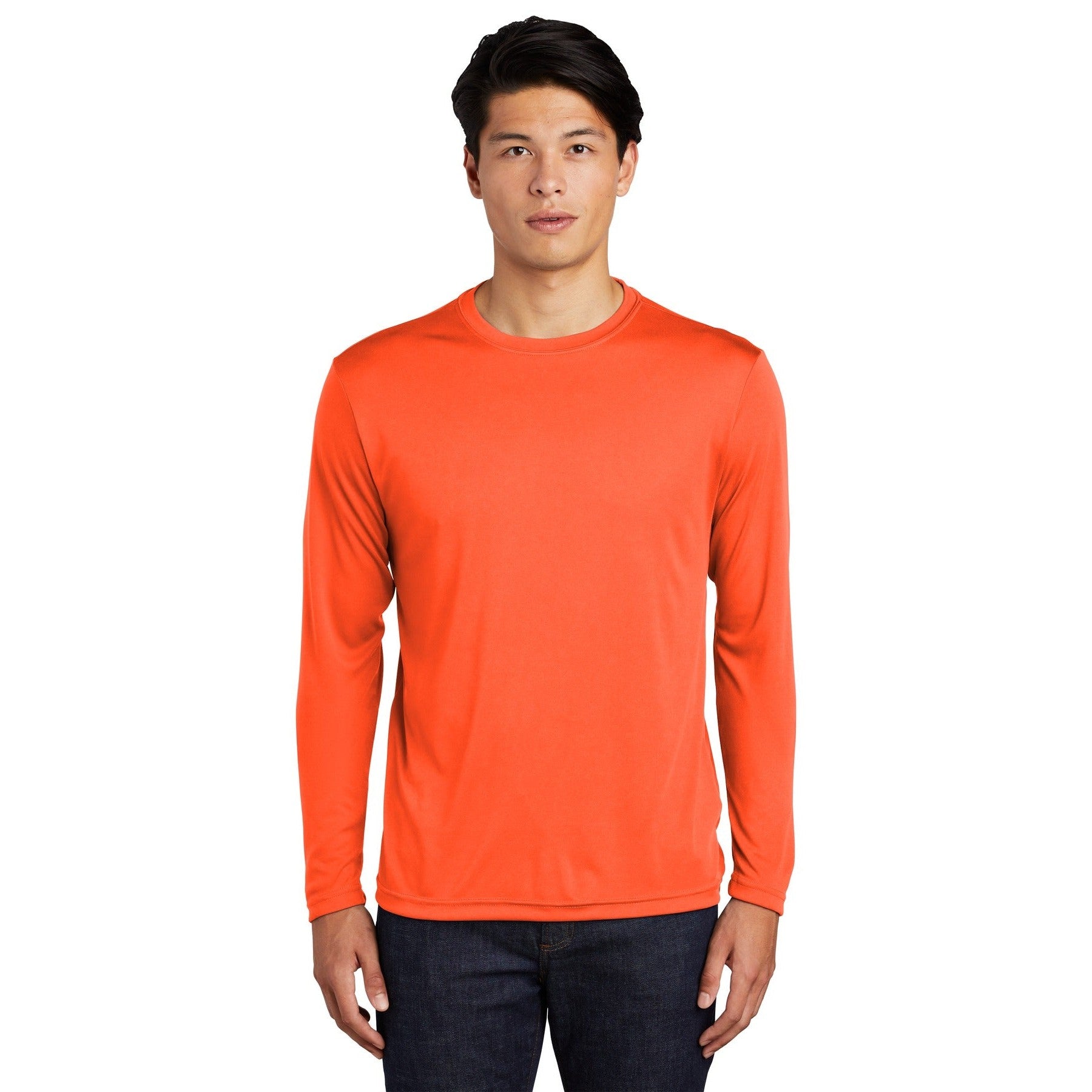 Sport-Tek-Sport-Tek® Long Sleeve PosiCharge® Competitor™ Tee. ST350LS-MedTech-15