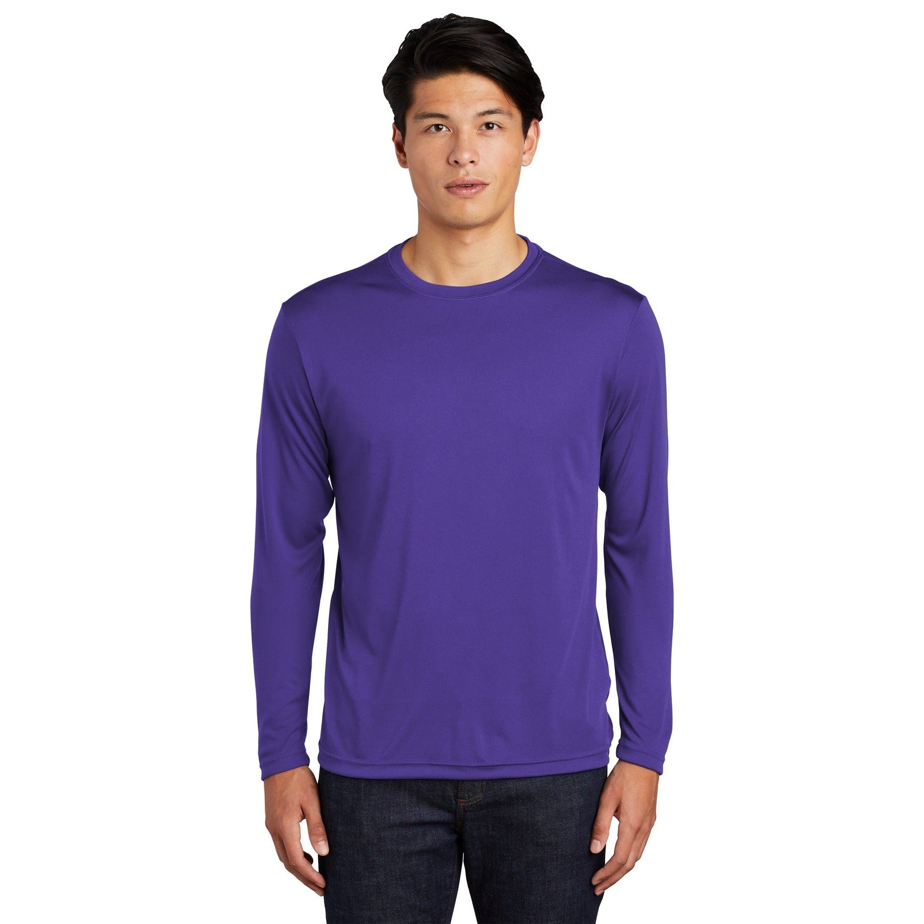 Sport-Tek-Sport-Tek® Long Sleeve PosiCharge® Competitor™ Tee. ST350LS-MedTech-19