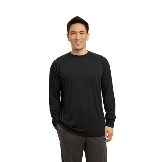 Sport-Tek-Sport-Tek® Long Sleeve Ultimate Performance Crew. ST700LS-MedTech-1